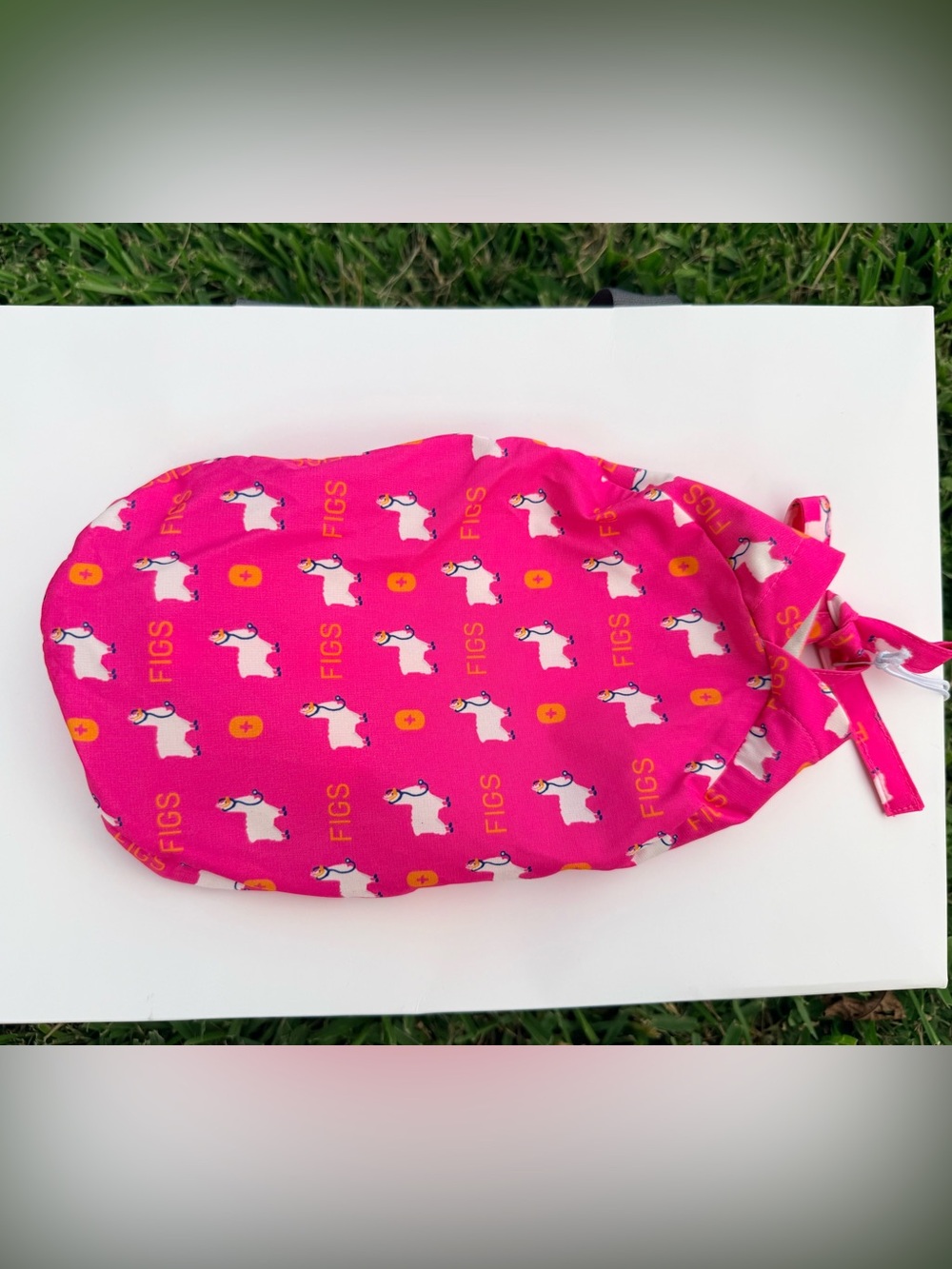 Figs Llama Scrub Cap